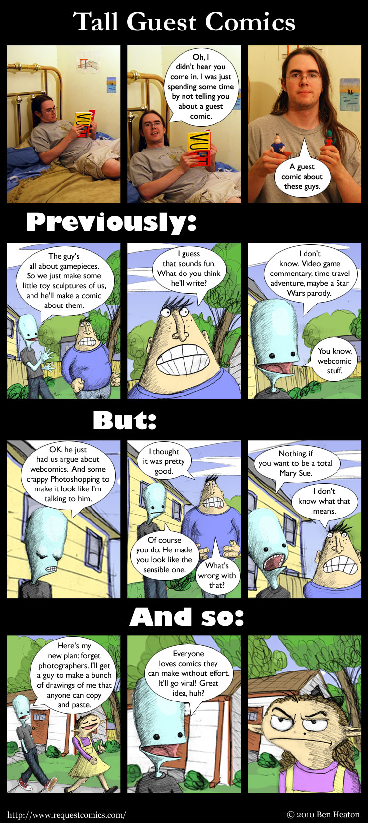 Tall Guest Comics comic