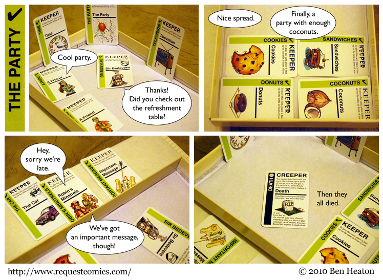 The Party comic