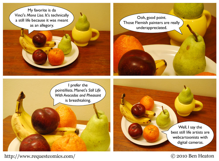 Still Lifes comic