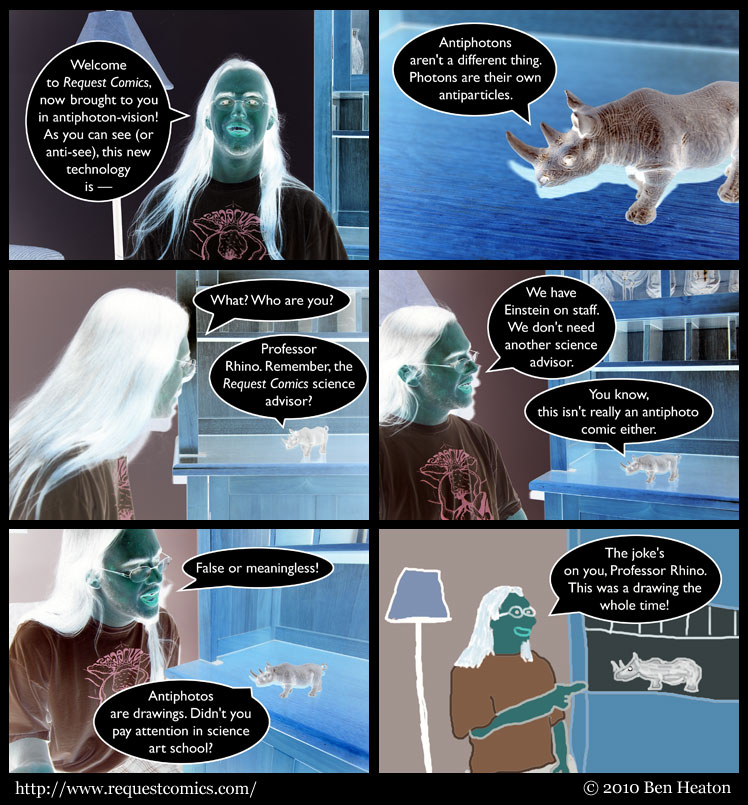 Antiphotons comic