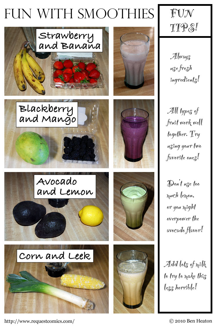 Fun With Smoothies comic
