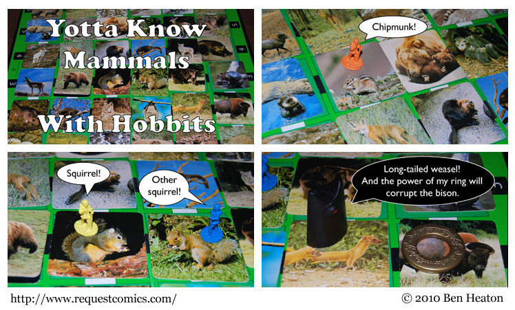 Yotta Know Mammals With Hobbits comic