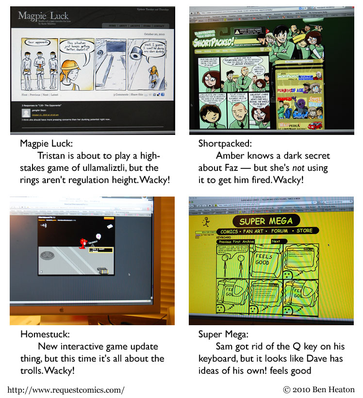 Webcomics in a Week comic