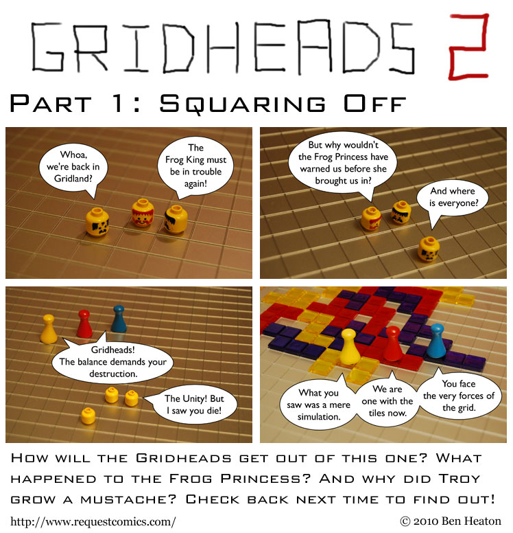 Gridheads 2: Part 1 comic