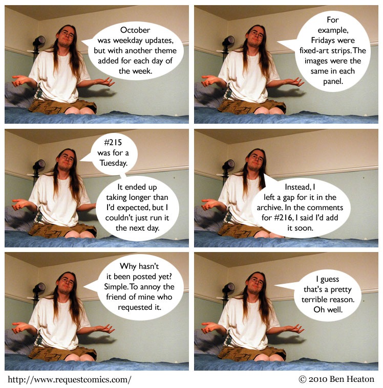 Horrible Excuses comic