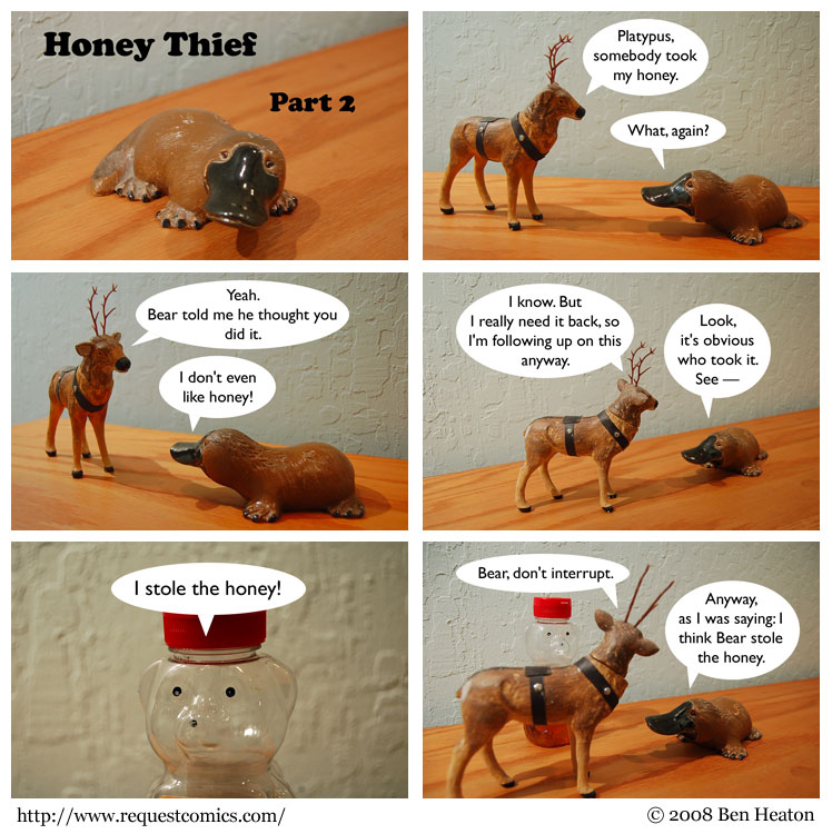 Honey Thief 2 comic
