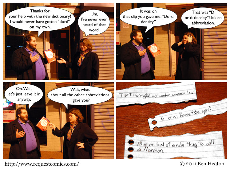 Dord comic