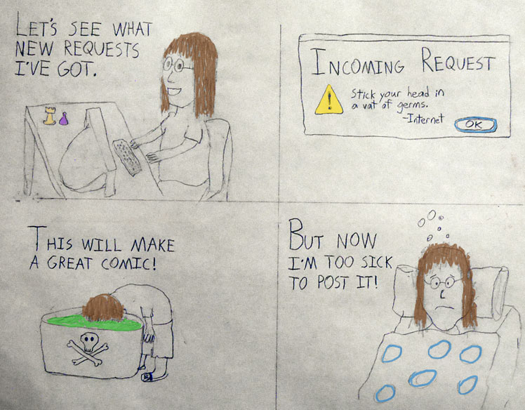 Milo Wilbner Guest Comic comic