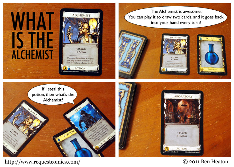 What is the Alchemist? comic