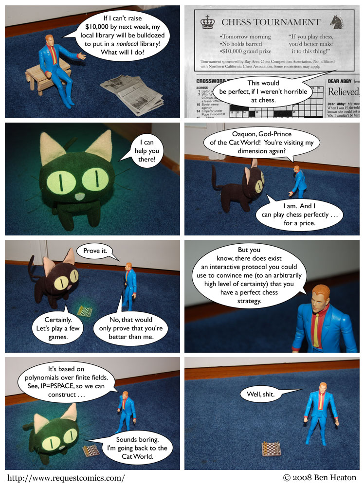 Oaquon, God-Prince of the Cat World comic