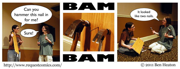 Two Hammers comic
