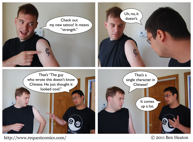 Chinese Tattoo comic