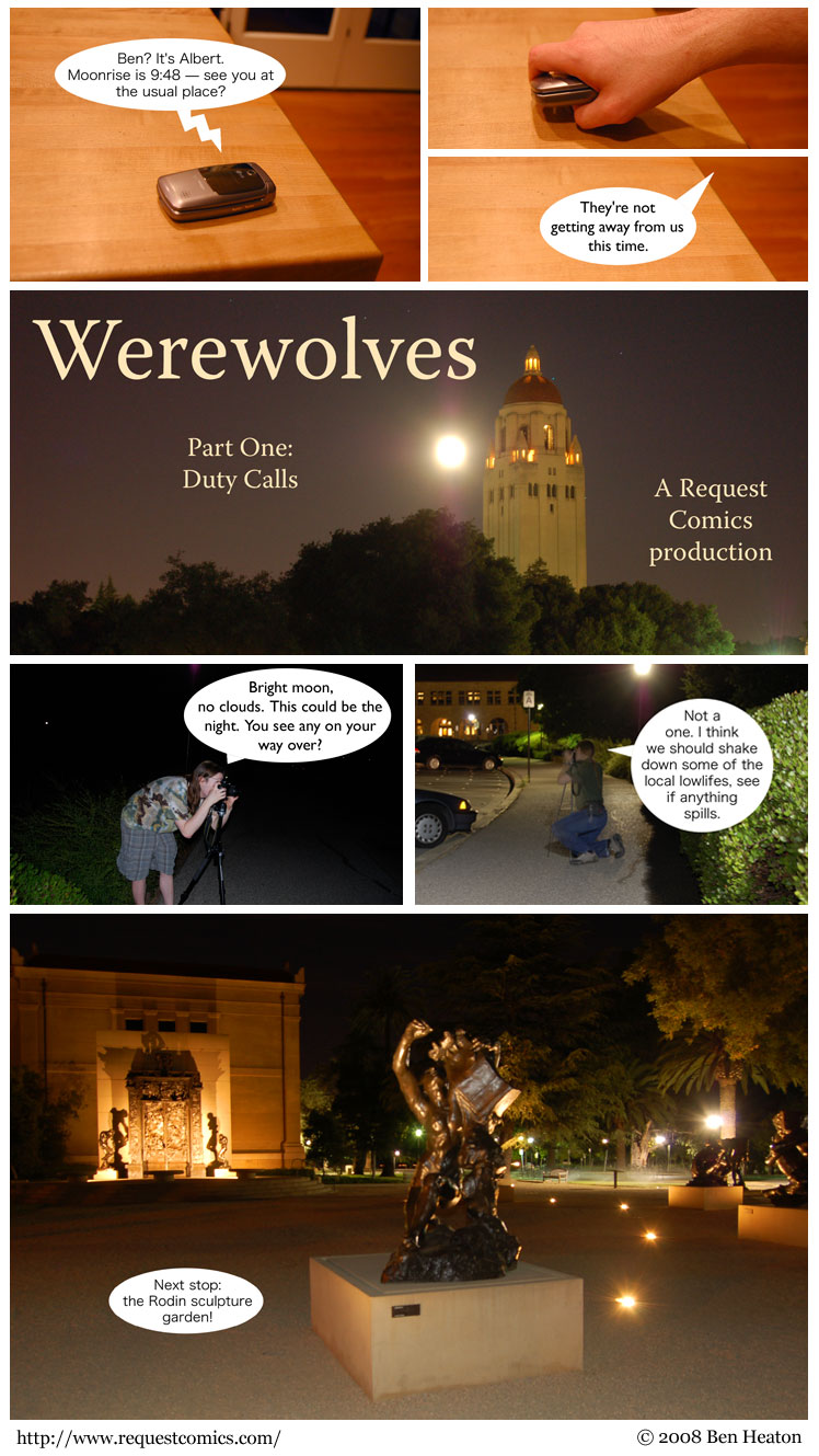 Werewolves, Part One comic