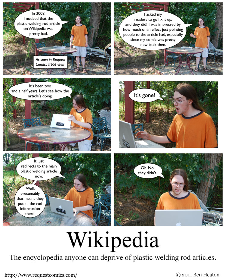 Plastic Welding Rods 2 comic