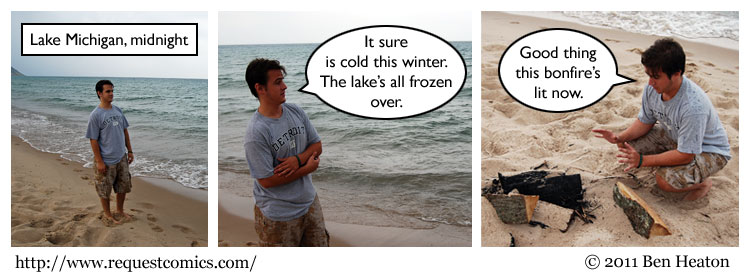 Timing comic