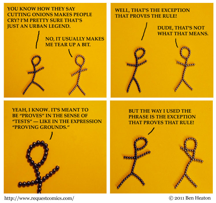 Proof By Exception comic
