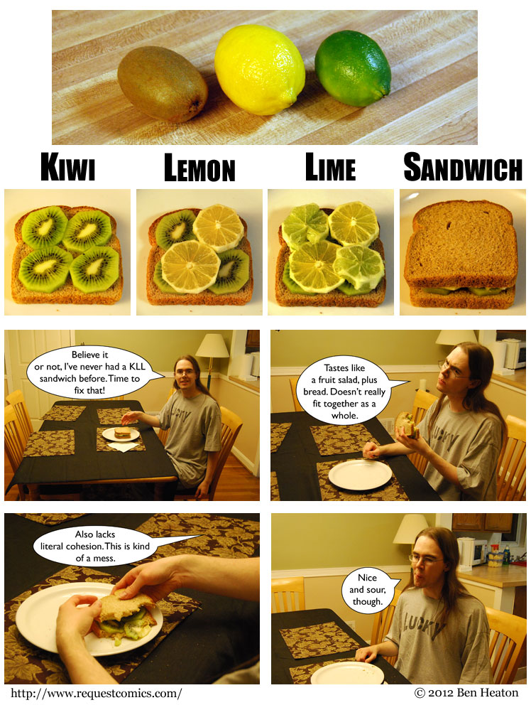 KLL Sandwich comic