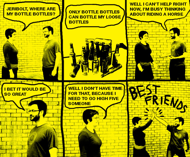 BOTTLE BOTTLES comic