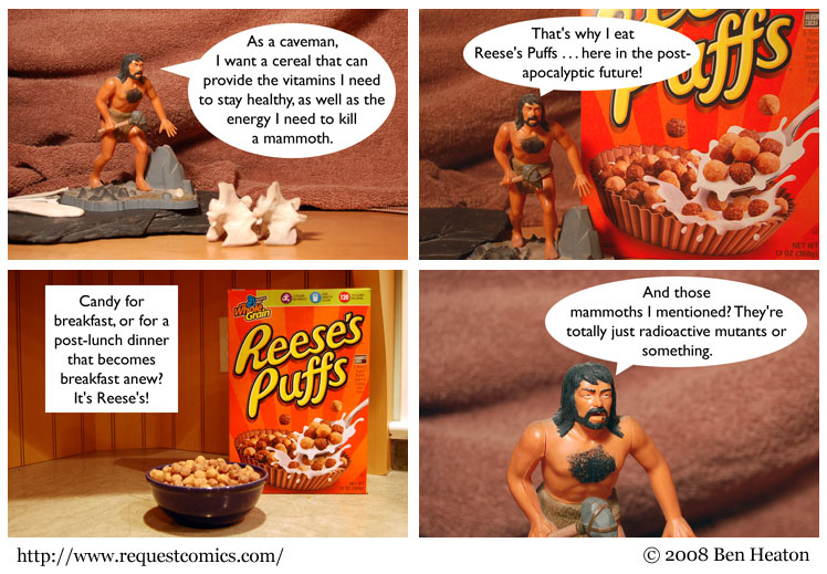 Reese's Puffs comic
