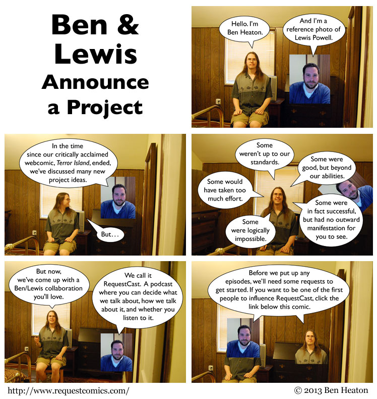 RequestCast comic