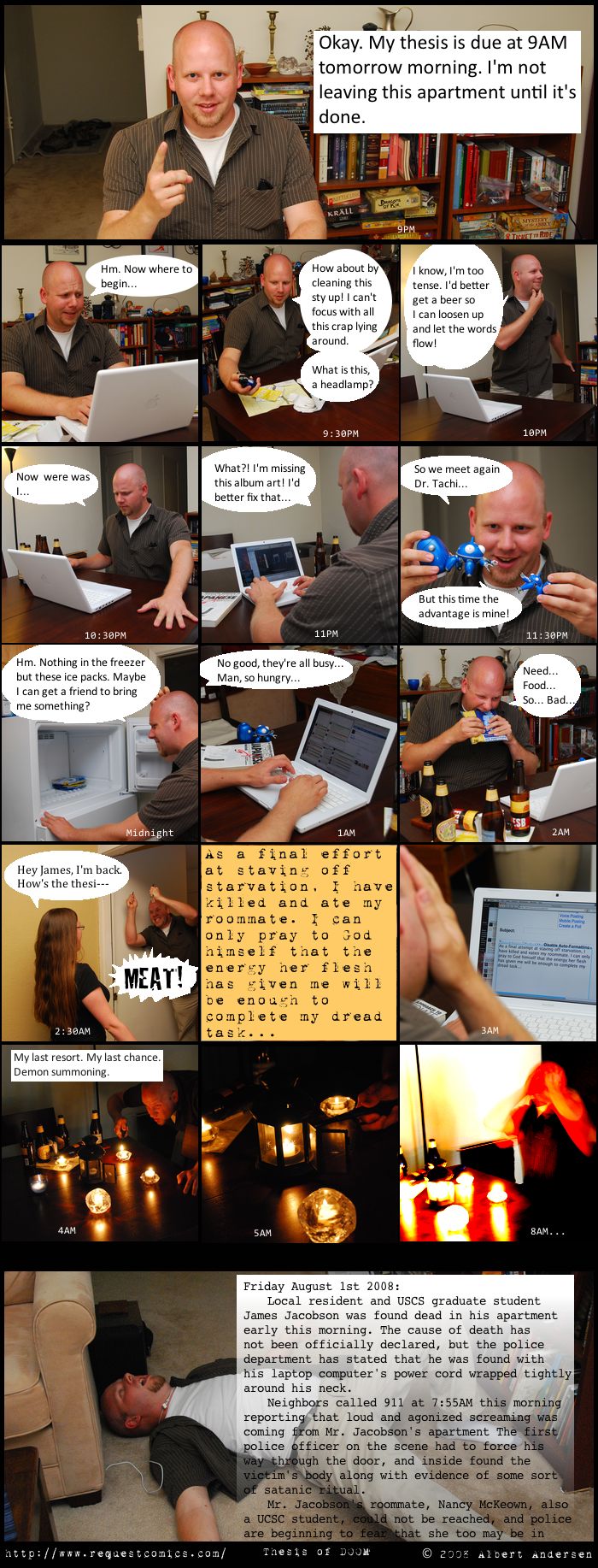 Thesis of Doom comic