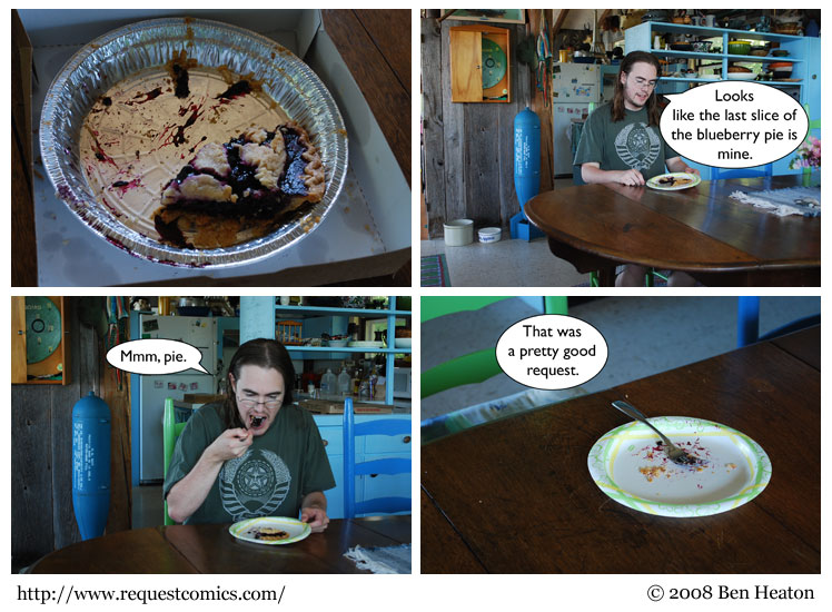 Pie comic