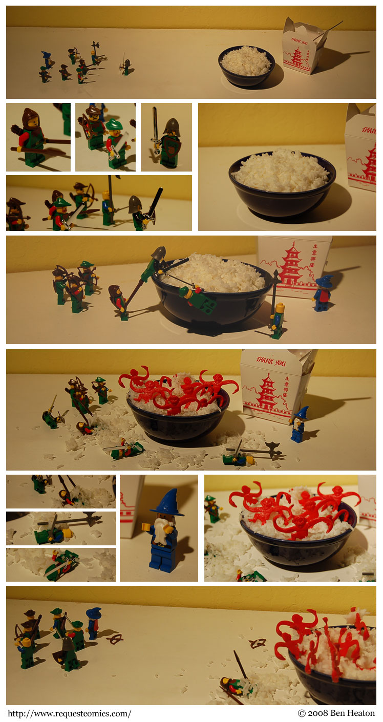 Rice Invasion comic