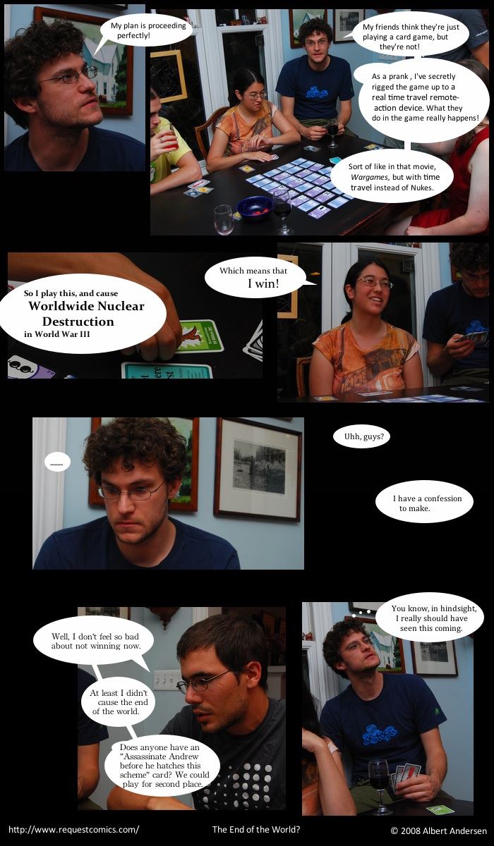 The End of the World? comic