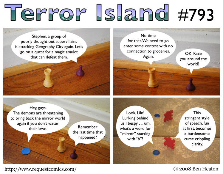 Terror Island #793 comic