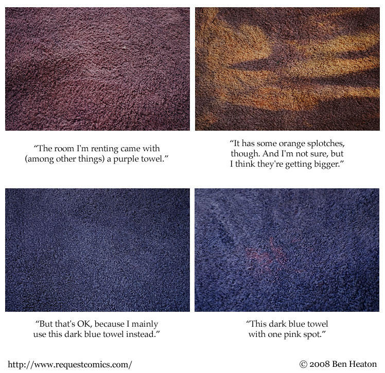 Towel Colors comic