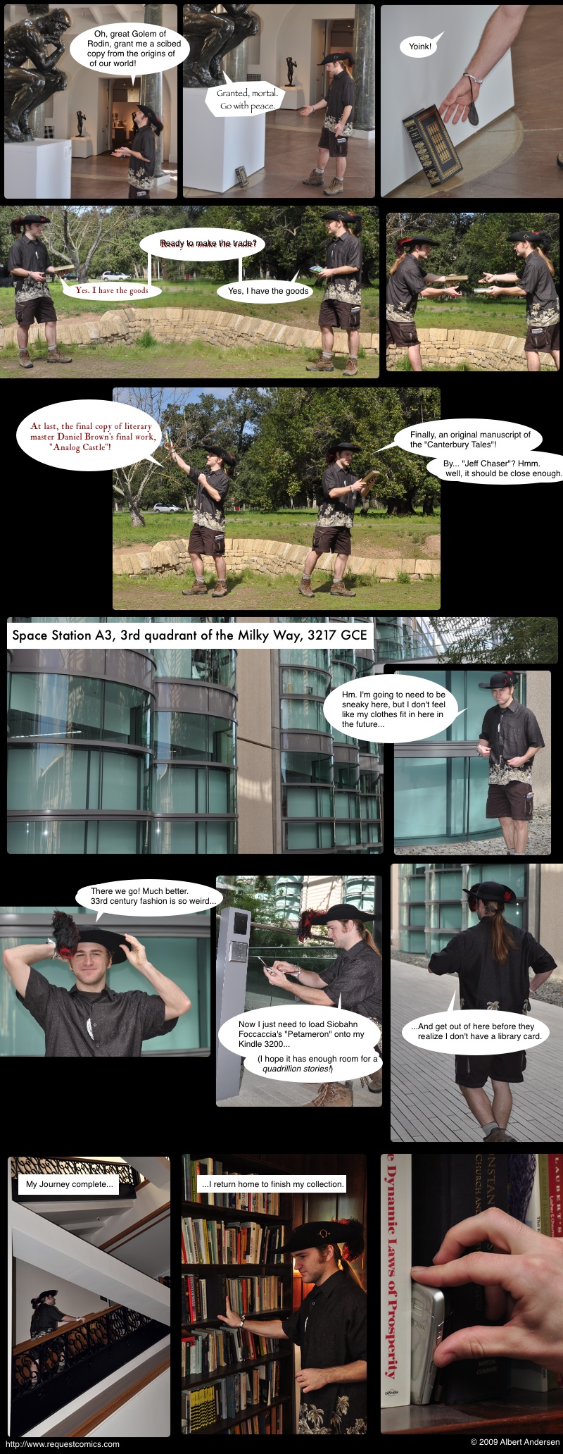 Time Traveler comic