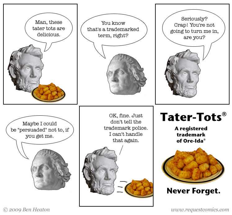 Shredded Potato Product comic